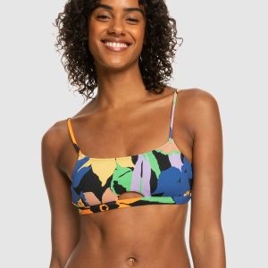 ROXY Outlet Sale Color Jam Bralette