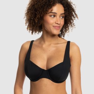 ROXY Fashion Beach Classics D-Cup Underwired Bikini Top