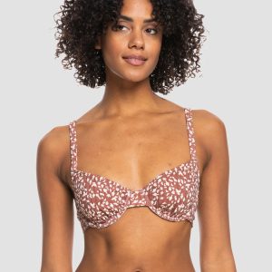 Excellent Quality Rib Roxy Love The Muse Rib Knit Bikini Top